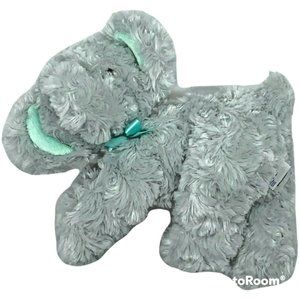 Garanimals Floppy Grey & Mint Plush Elephant Lovey, Super Soft
